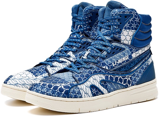 Li-Ning 1990 High 'Strait Blue' ALFR091-1 Order Li-Ning 1990 High 'Strait Blue' ALFR091-1