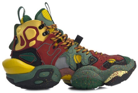 LiNing李寧 防滑耐磨 高筒 復古籃球鞋 海灣綠 Order LiNing李寧 防滑耐磨 高筒 復古籃球鞋 海灣綠