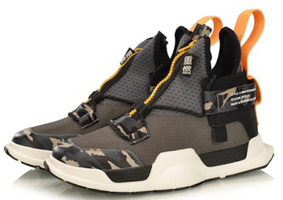 Li-Ning 2019 New York Fashion Week WS Mid Tops uflage AGBP028-2 Lookbook Li-Ning 2019 New York Fashion Week WS Mid Tops uflage AGBP028-2