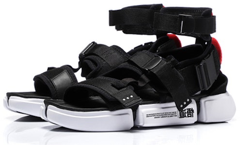 Sandalias Plataforma Li-Ning 2.0 Negro/Blanco AGBN079-2 Lookbook Sandalias Plataforma Li-Ning 2.0 Negro/Blanco AGBN079-2