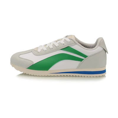Li-Ning 3K Classic Retro Casual Sports Shoes 'White Grey Green'