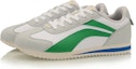 Lookbook Kasut Sukan Kasual Retro Li-Ning 3K 'Putih Kelabu Hijau' AGCQ019-1
