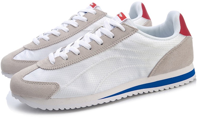 Li-Ning 3K Classic Retro Casual Sports Shoes 'White Grey' AGCQ109-1 Lookbook Li-Ning 3K Classic Retro Casual Sports Shoes 'White Grey' AGCQ109-1