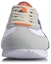 Shop Li-Ning 3KM Retro Kasual Forrest Gump Sport Shoes Putih Kelabu Biru AGCQ019-5