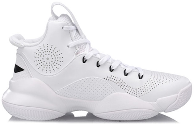 李寧 空襲5 專業比賽 高幫 籃球鞋 男款 純白 Order 李寧 空襲5 專業比賽 高幫 籃球鞋 男款 純白