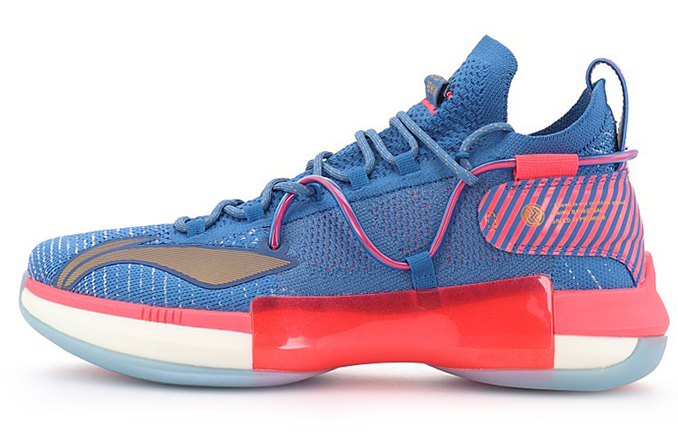 Buy 李寧6ローカット 赤/青 ABAP071-1