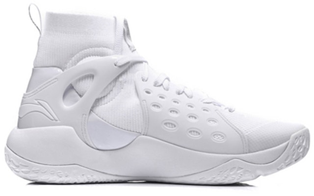 LiNing李寧 音速6 雲震動 防滑耐磨輕便 高筒 籃球鞋 純白 Order LiNing李寧 音速6 雲震動 防滑耐磨輕便 高筒 籃球鞋 純白