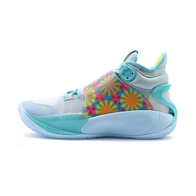 Li-Ning 9 C.J. McCollum Basketball Shoes 'Sky Blue Multi-color'