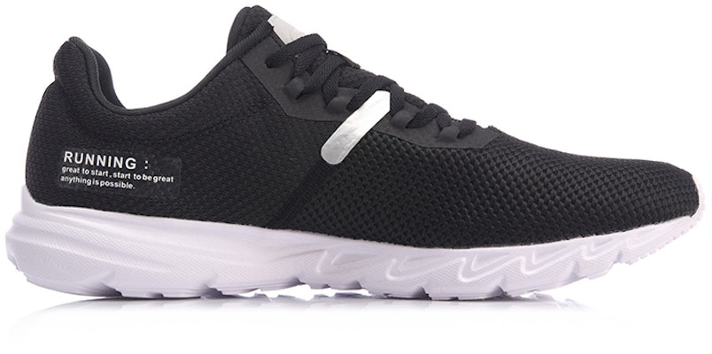 Li-Ning 轻逸 Low-Top Lari Hitam Bernapas ARBP029-1 Order Li-Ning 轻逸 Low-Top Lari Hitam Bernapas ARBP029-1