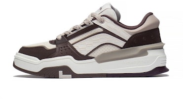 Li-Ning AG Skate Shoes 'White Brown' AGCS245-4 Li-Ning AG Skate Shoes 'White Brown' AGCS245-4
