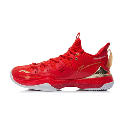 Li-Ning Halberd 3 'Red Flame Gold'