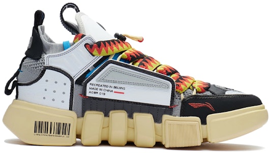 李寧 ACE リメイク グレーホワイト (Li-Ning ACE Remake Grey White) AGWR019-1 Order 李寧 ACE リメイク グレーホワイト (Li-Ning ACE Remake Grey White) AGWR019-1