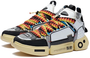 LiNing李寧 悟道 ACE Remake 防滑耐磨 低幫 運動休閒鞋 灰白 Lookbook LiNing李寧 悟道 ACE Remake 防滑耐磨 低幫 運動休閒鞋 灰白