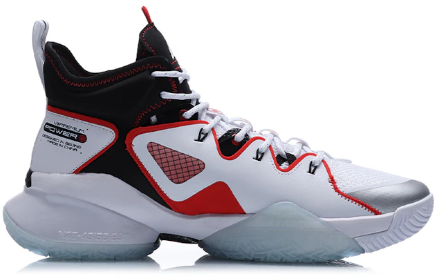리닝 에어 레이드 7 프리미엄 하이 "화이트 블랙 레드" 농구화 ABAQ071-1 Order 리닝 에어 레이드 7 프리미엄 하이 "화이트 블랙 레드" 농구화 ABAQ071-1