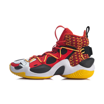 Li-Ning Airstrike 6 High-Top Red/Yellow