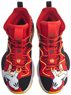 Li-Ning Airstrike 6 High-Top Red/Yellow ABAQ011-6 Shop Li-Ning Airstrike 6 High-Top Red/Yellow ABAQ011-6