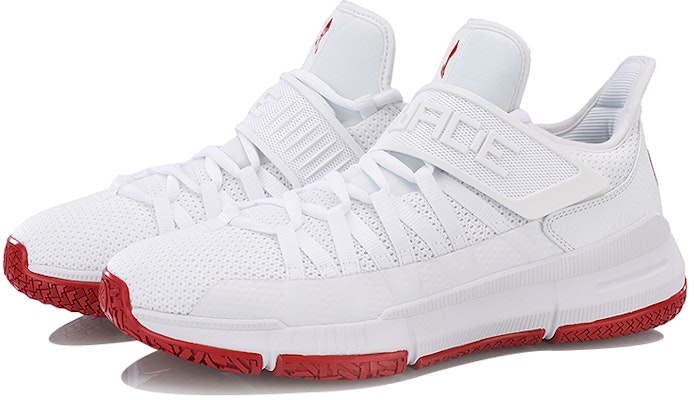 Sepatu Basket Li-Ning All City Velcro Low 'Putih Merah' ABCN017-2 Lookbook Sepatu Basket Li-Ning All City Velcro Low 'Putih Merah' ABCN017-2