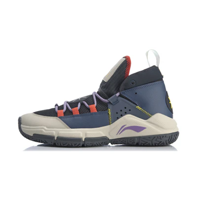 Li-Ning All Day 5 Mid-Top 'Black Blue Gray'