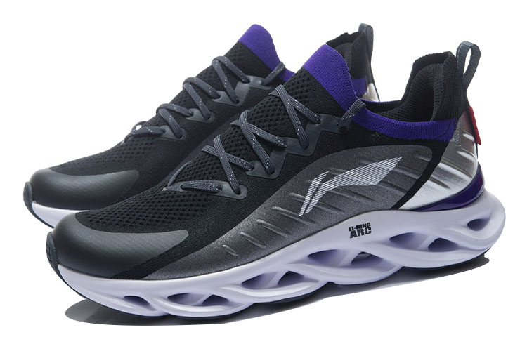 Li-Ning Arc 'Black Grey Purple' 圖 3