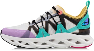 Li-Ning Arc 'White Purple Green' ARHQ057-4 Li-Ning Arc 'White Purple Green' ARHQ057-4