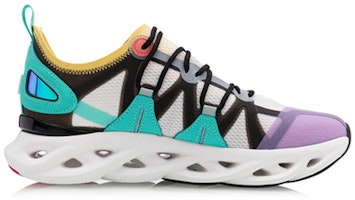 李寧 アーク 白紫緑 (Lining Āku Shiro Murasaki Midori) ARHQ057-4 Order 李寧 アーク 白紫緑 (Lining Āku Shiro Murasaki Midori) ARHQ057-4