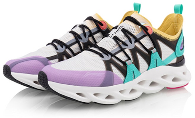 Li-Ning Arc 'White Purple Green' ARHQ057-4 Lookbook Li-Ning Arc 'White Purple Green' ARHQ057-4