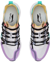 李寧 アーク 白紫緑 (Lining Āku Shiro Murasaki Midori) ARHQ057-4 Shop 李寧 アーク 白紫緑 (Lining Āku Shiro Murasaki Midori) ARHQ057-4