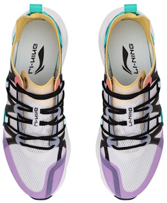 Li-Ning Arc 'White Purple Green' ARHQ057-4 Shop Li-Ning Arc 'White Purple Green' ARHQ057-4