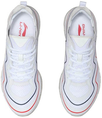 Li-Ning Arc Ace 'White Red' ARHP119-1 Shop Li-Ning Arc Ace 'White Red' ARHP119-1