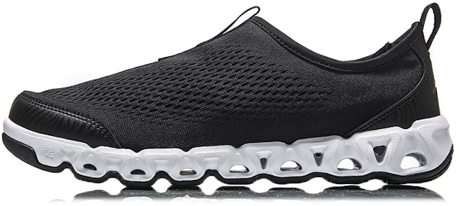 李寧 弧 低幫 跑步鞋 男女同款 黑白 Buy 李寧 弧 低幫 跑步鞋 男女同款 黑白