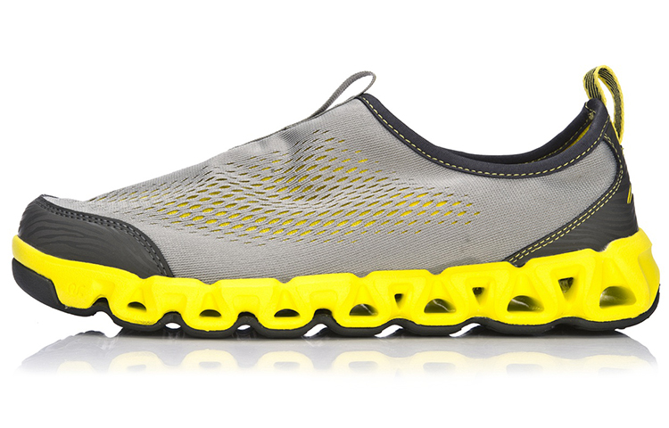 Li-Ning Arc Outdoor Trail Running Low 'Grey Yellow'