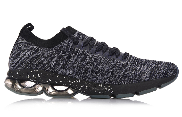 Li-Ning Arc Running Shoes 'Grey Black' 圖 2