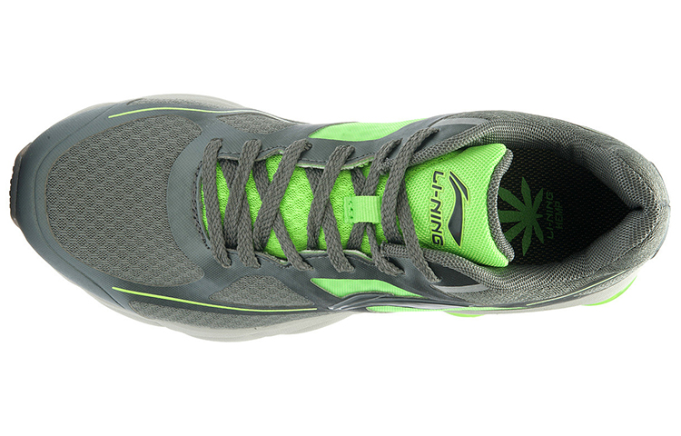 Shop 리닝 아치 그레이그린 안정화 러닝화 (Li-Ning Arch Grey Green Stability Running Shoes - shortened) ARHK005-4