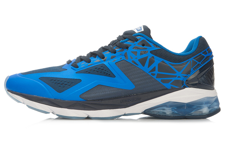 Li-Ning Arch 'Reflective Shock-Absorbing Running Black Blue' ARHL029-3