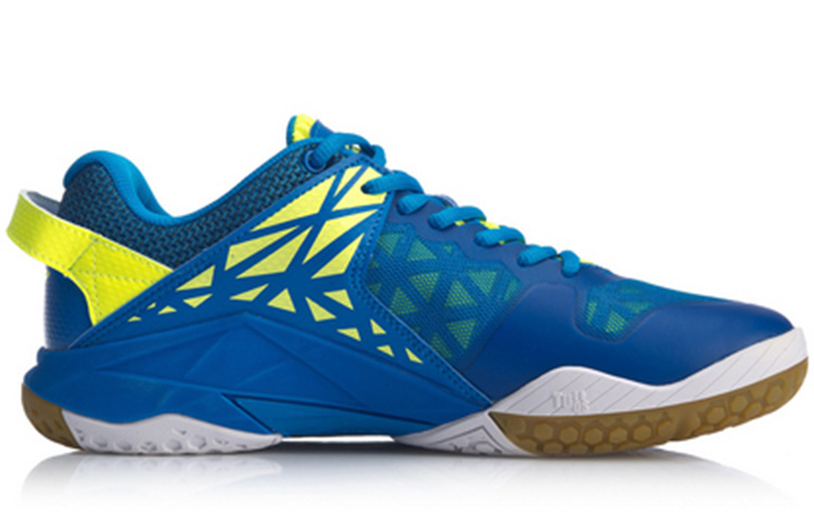 Order 李寧 Armor 鎧甲 網面耐磨防滑支撐 減震透氣防扭轉羽毛球訓練鞋 艷藍色