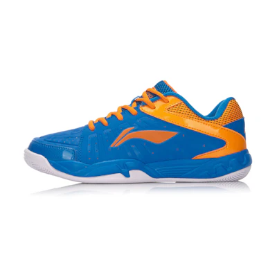 Li-Ning Attack Badminton Training Shoes 'Blue Orange'