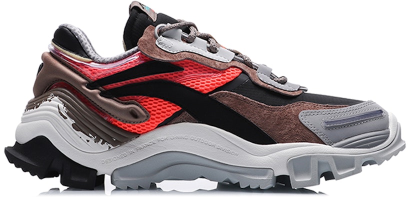 Li-Ning Aurora SkyWalker Y2K Paris Fashion Week 'Black Brown' AGCQ057-2 Order Li-Ning Aurora SkyWalker Y2K Paris Fashion Week 'Black Brown' AGCQ057-2