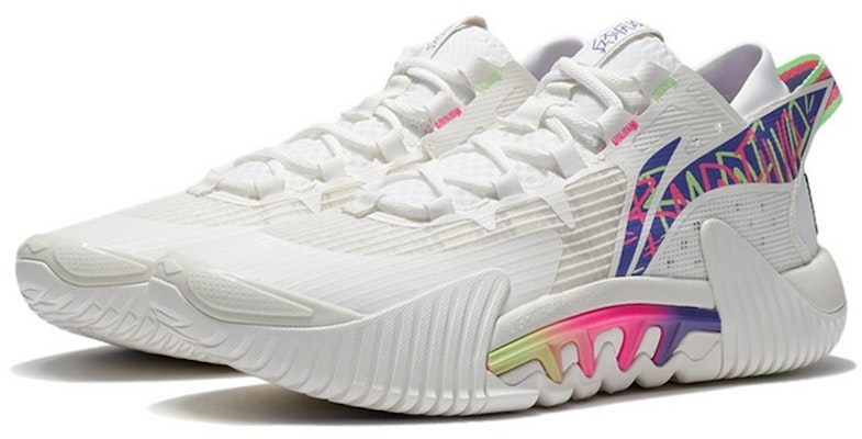 Li-Ning Bad Five 2 Low 'Rice White Multi' ABFS003-10 Lookbook Li-Ning Bad Five 2 Low 'Rice White Multi' ABFS003-10