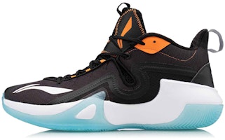 Li-Ning Bad Five Mid-top Basketball Competition Shoes Black/Blue ABPQ045-1 Li-Ning Bad Five Mid-top Basketball Competition Shoes Black/Blue ABPQ045-1