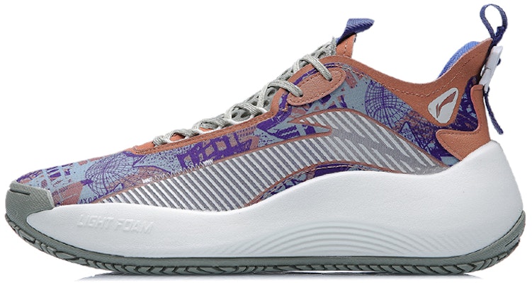 Li-Ning BadFive 1 'Orange Purple White' AGBR001-5 Buy Li-Ning BadFive 1 'Orange Purple White' AGBR001-5