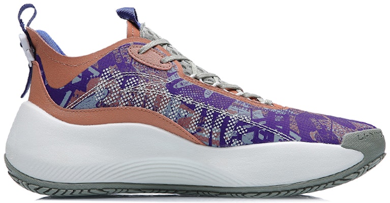 Li-Ning BadFive 1 'Orange Purple White' AGBR001-5 Order Li-Ning BadFive 1 'Orange Purple White' AGBR001-5
