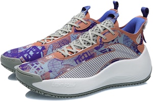 李寧 バッドファイブ 1 "オレンジ紫白" AGBR001-5 Lookbook 李寧 バッドファイブ 1 "オレンジ紫白" AGBR001-5