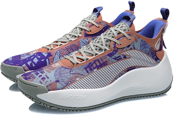 Li-Ning BadFive 1 'Orange Purple White' AGBR001-5 Lookbook Li-Ning BadFive 1 'Orange Purple White' AGBR001-5