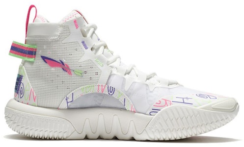 李寧 反伍2 減震防滑耐磨 高幫 籃球鞋 米白色 Order 李寧 反伍2 減震防滑耐磨 高幫 籃球鞋 米白色