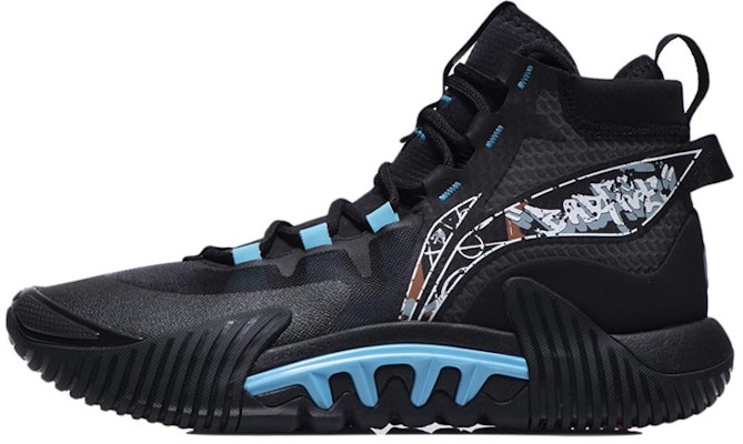 Li-Ning Badfive 2 High 'Black Blue' ABFR001-1 Buy Li-Ning Badfive 2 High 'Black Blue' ABFR001-1