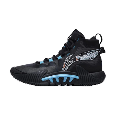 Li-Ning Badfive 2 High 'Black Blue'