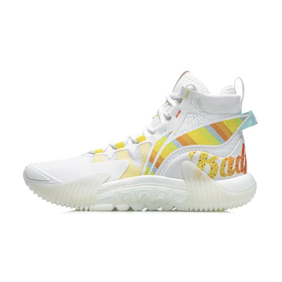 Li-Ning Badfive 2 High 'White Rainbow'