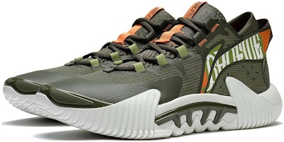 李宁 BadFive 2 Low '橄榄绿' ABFS003-12 Lookbook 李宁 BadFive 2 Low '橄榄绿' ABFS003-12