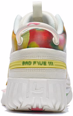 Li-Ning BadFive 3 'Blanco Amarillo Rosa' ABFT005-8 Details for Li-Ning BadFive 3 'Blanco Amarillo Rosa' ABFT005-8