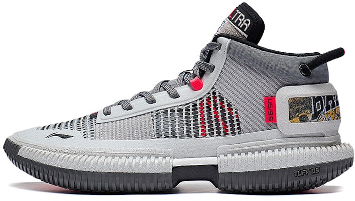 Li-Ning BadFive 3 Ultra Mid 'Grey Red' ABFS011-12 Buy Li-Ning BadFive 3 Ultra Mid 'Grey Red' ABFS011-12